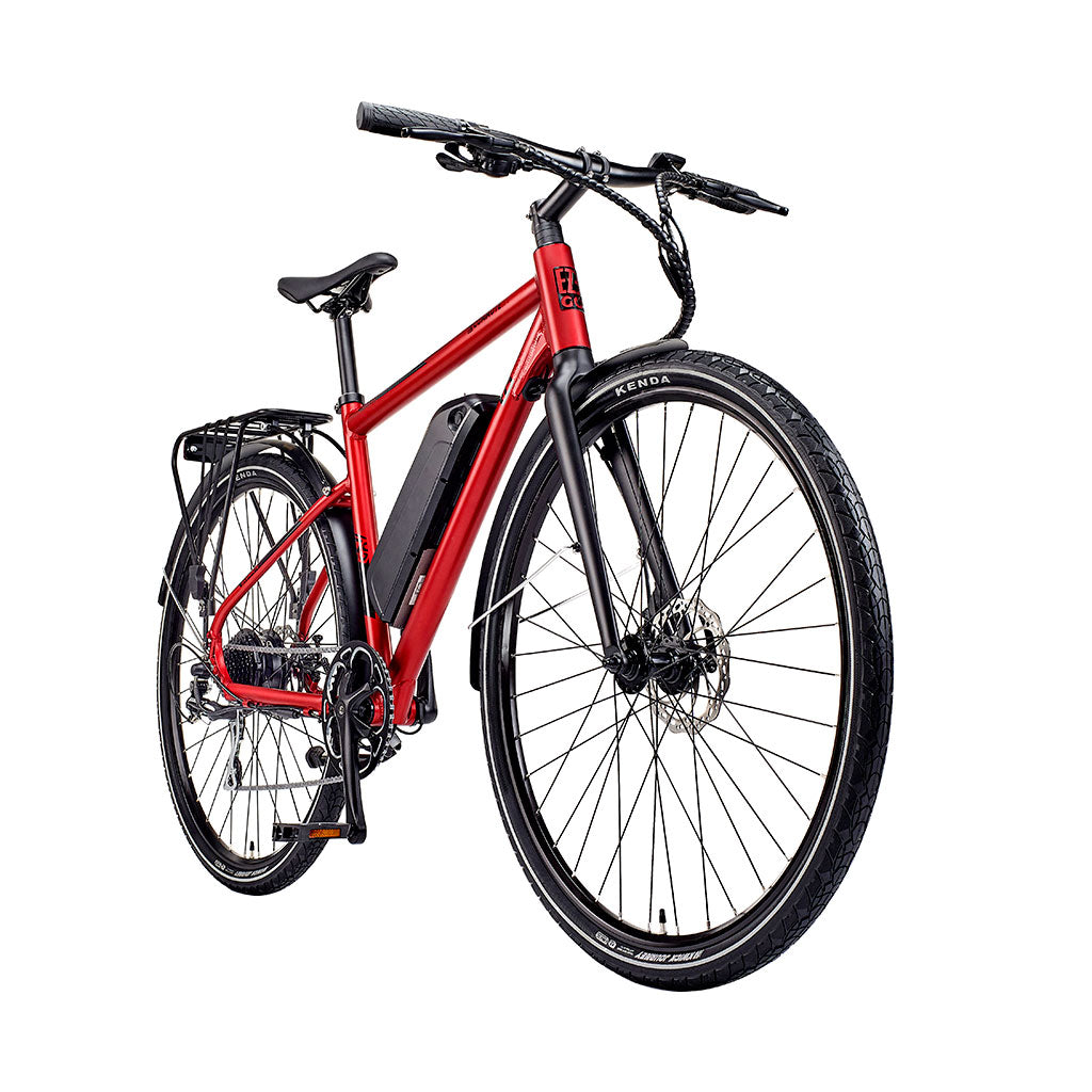 Ezego Commute Ex Gents Electric Bike  Red 250W