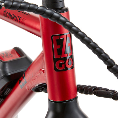 Ezego Commute Ex Gents Electric Bike  Red 250W