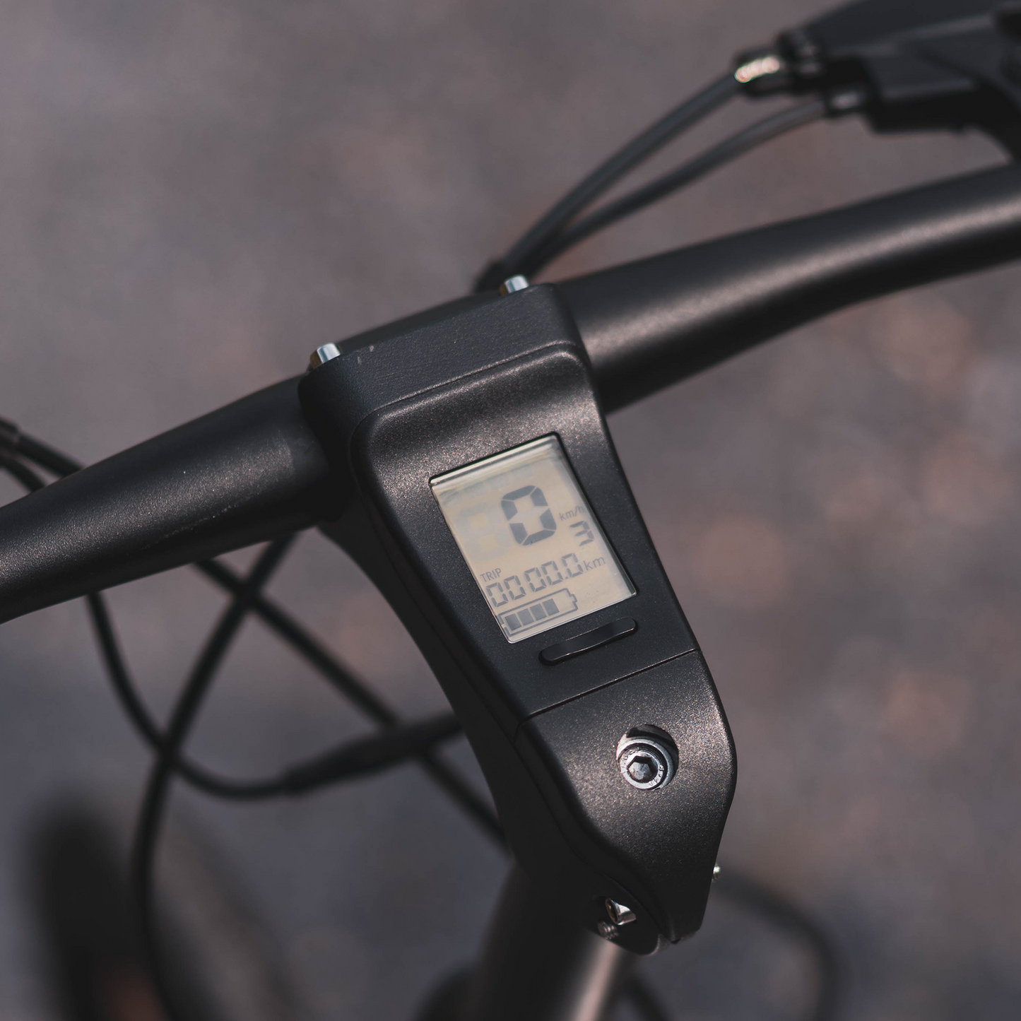 Cruzaa Carbon Black E-Bike with Bluetooth & Speakers