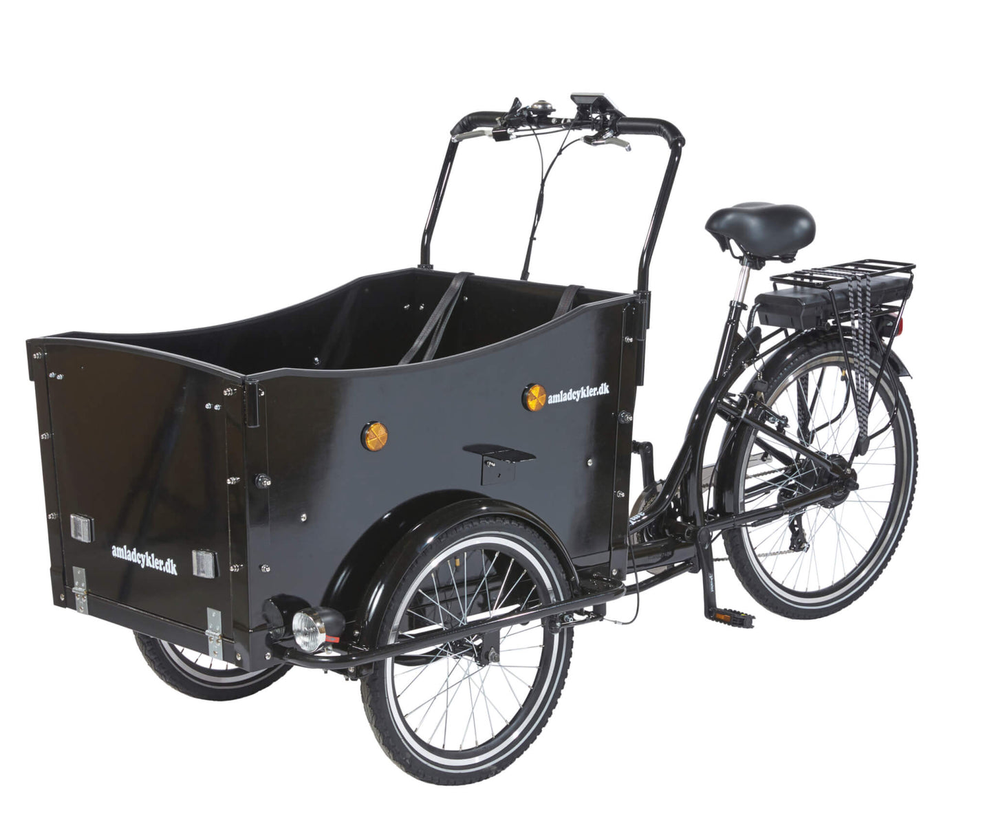 AMCargoBikes Curve Dog Friendly Electric Cargo Bike