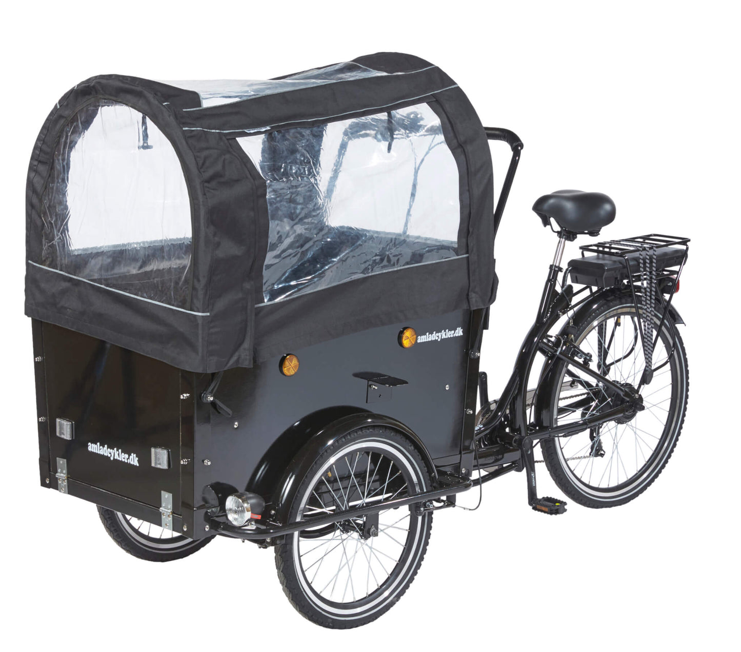 AMCargoBikes Curve Dog Friendly Electric Cargo Bike