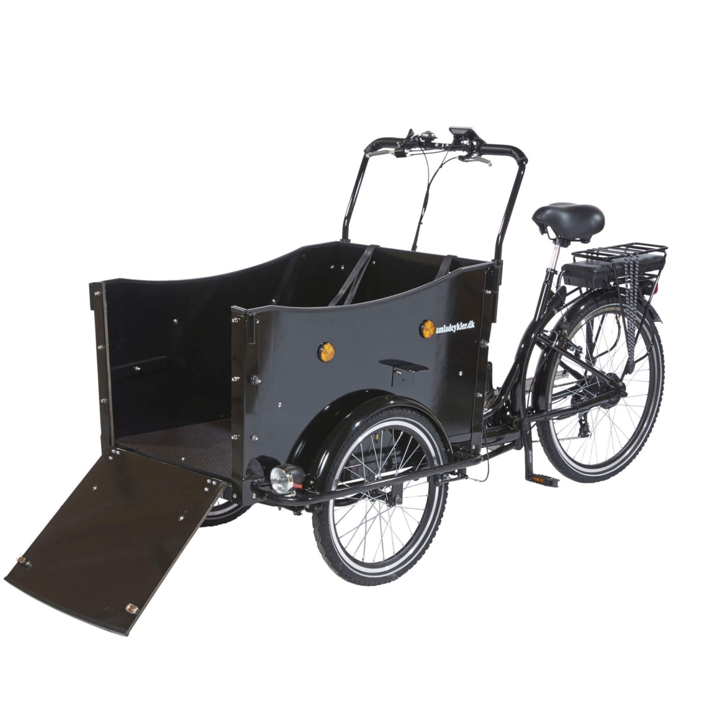 AMCargoBikes Curve Dog Friendly Electric Cargo Bike