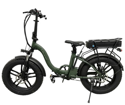 E movement Hunter Extreme Fat Tyre Folding E-Bike 250W