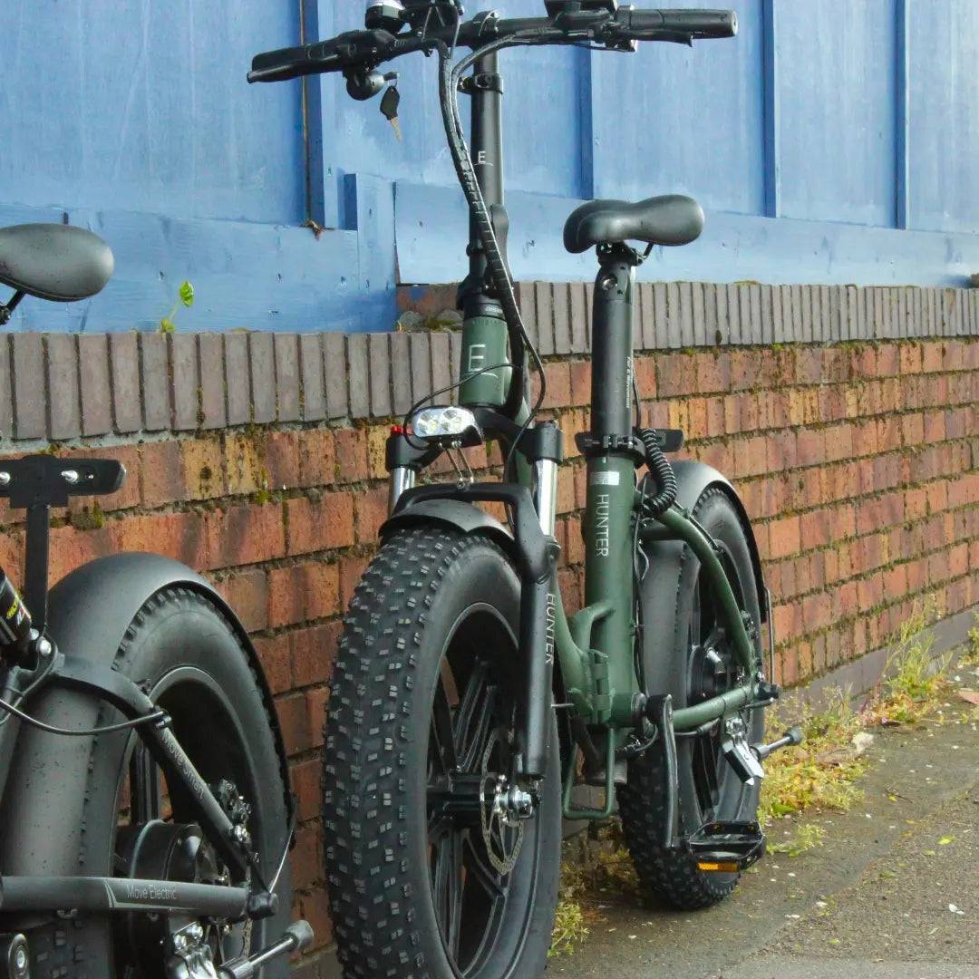 E movement Hunter Extreme Fat Tyre Folding E-Bike 250W